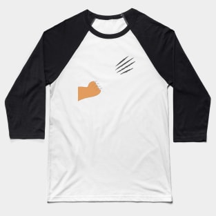 Claw Scratches Baseball T-Shirt